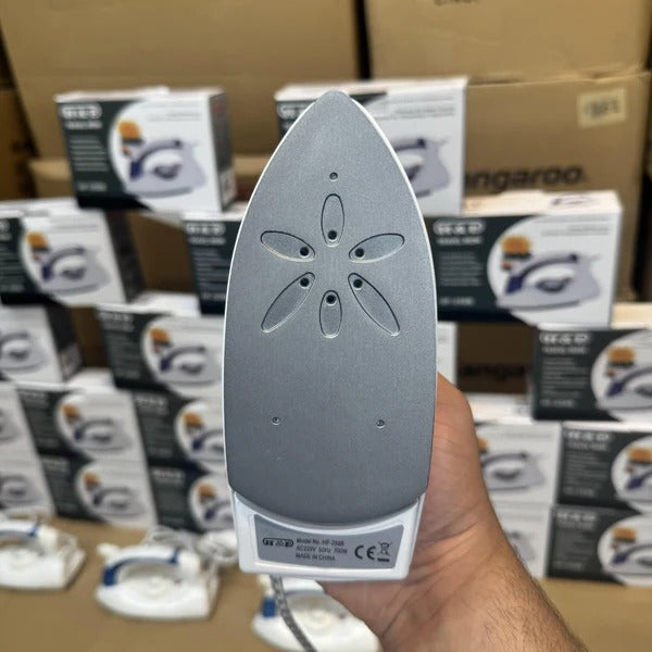 Flat Folding Traveling Steam Iron - Lot Imported